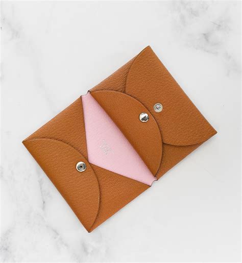 hermes calvi pink|Hermes calvi wallet.